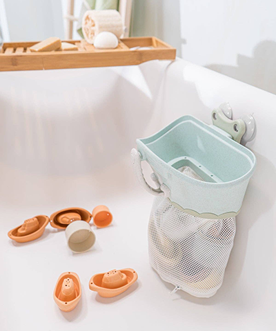 Bath Toy Organizer & Stackable Toy Sets