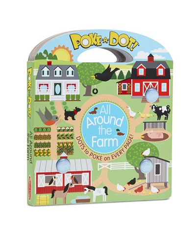 Poke-A-Dot Book: All Around Sunny Farm