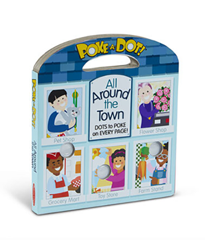 Poke-A-Dot Book: All Around Our Town