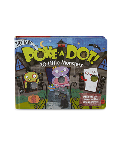 Poke-A-Dot Book: 10 Little Monsters