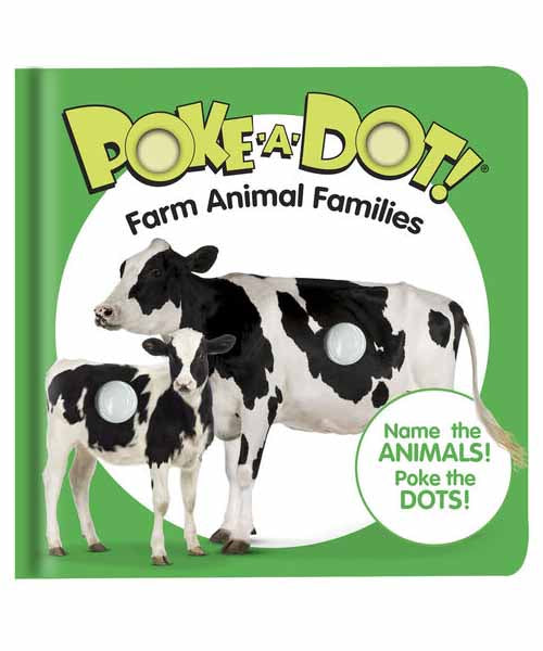Poke-A-Dot Book: Farm Animal Families