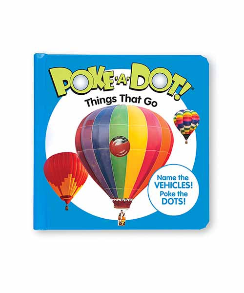 Poke-A-Dot Book: Things that Go