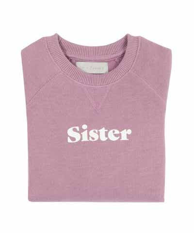 Sister Sweatshirt - Violet