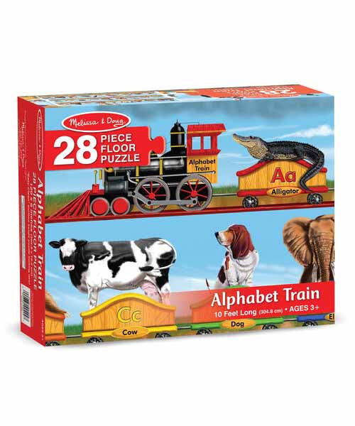 Alphabet Train Floor Puzzle (28 pc)