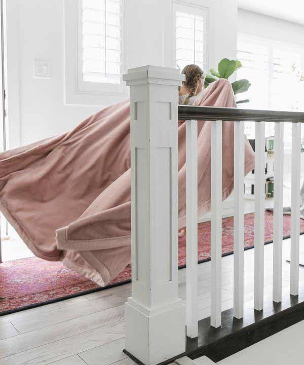 Lush Toddler to Teen Blanket - Ballet Slipper