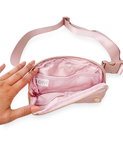 Belt Bag + Wallet - Blush