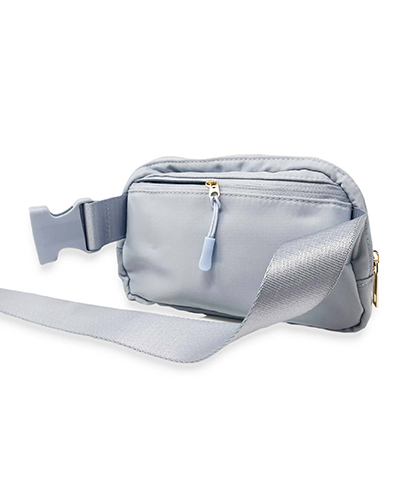 Belt Bag + Wallet - Dusty Blue