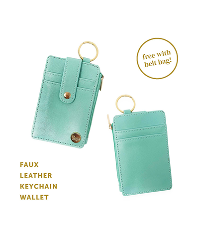Belt Bag + Wallet - Teal