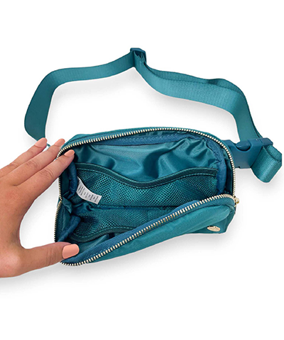 Belt Bag + Wallet - Teal