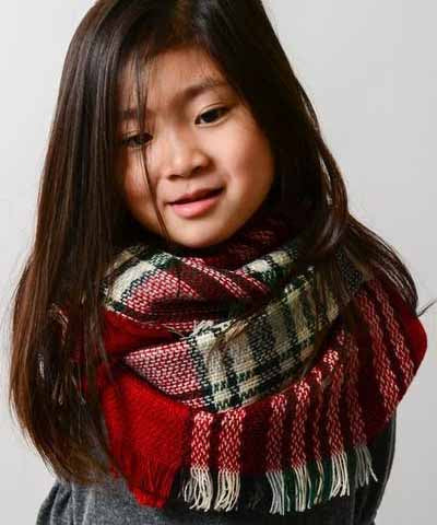 Kids Scarf - Red