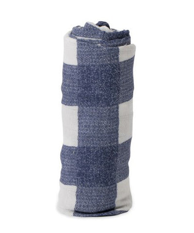 Deluxe Swaddle - Blue Plaid