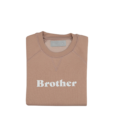 Brother Sweatshirt - Milkshake