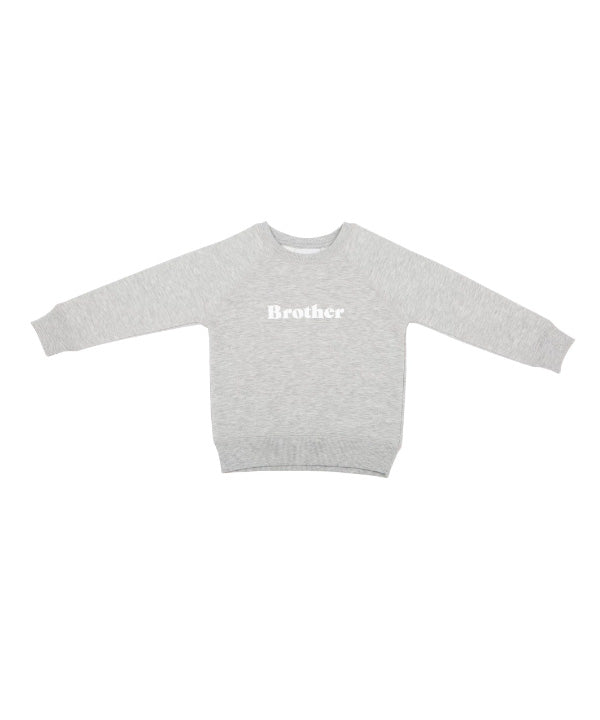 Brother Sweatshirt - Grey Marl