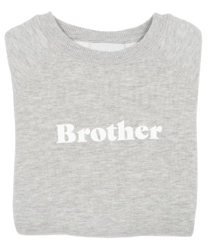 Brother Sweatshirt - Grey Marl