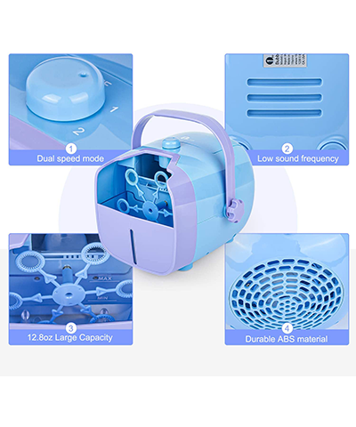 Bubble Machine - Blue/Purple