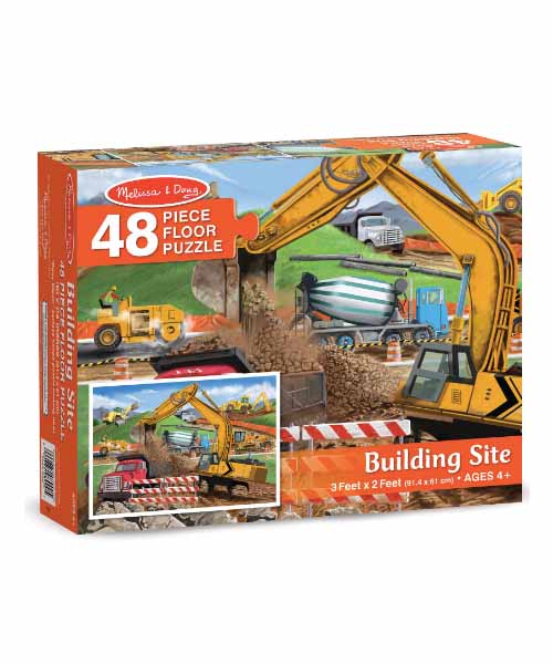 Building Site Floor Puzzle (48 pc)