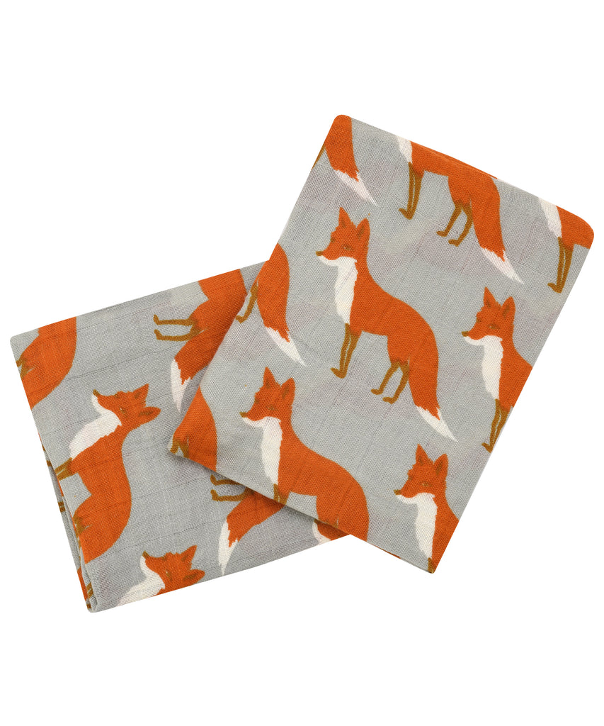 Cotton Burpies - Orange Fox