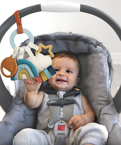 Busy Ring Teether Toy - Cloud