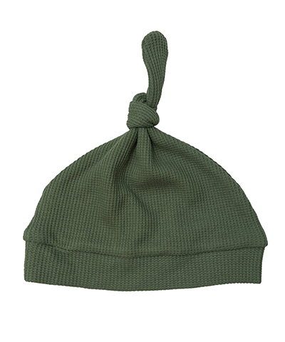 Knotted Hat - Chive Thermal