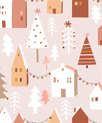 Christmas Jammies - Winter Houses