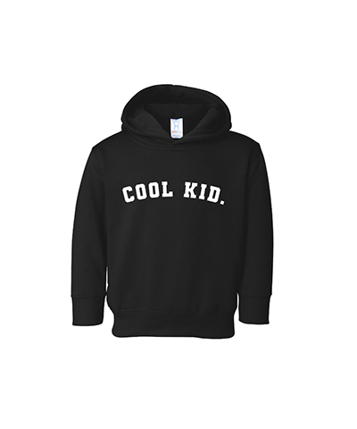 Cool Kid Hoodie - Black