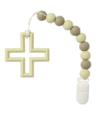 Cross Silicone Teether