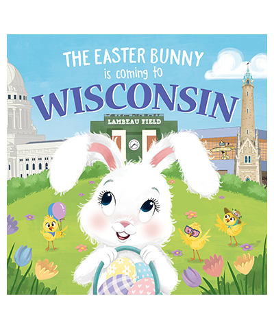 The Easter Bunny is Coming to Wisconsin - Book