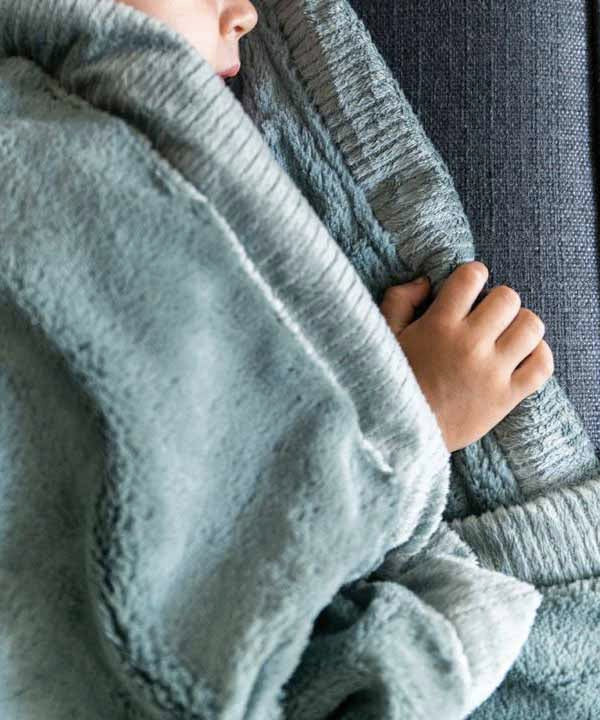 Lush Toddler to Teen Blanket - Eucalyptus