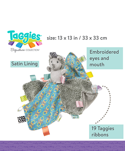 Taggies Character Blanket - Hedgehog