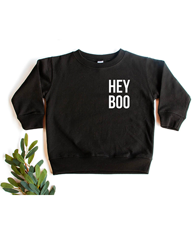 Hey Boo - Crewneck Sweatshirt