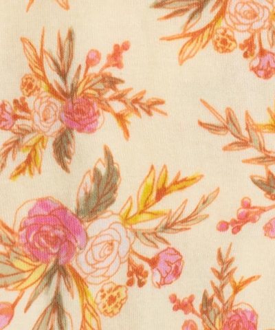 Kerchief Bib - Vintage Floral