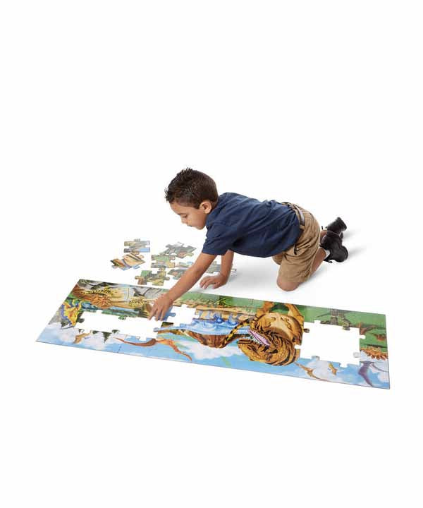 Land of Dinosaurs Floor Puzzle (48 pc)
