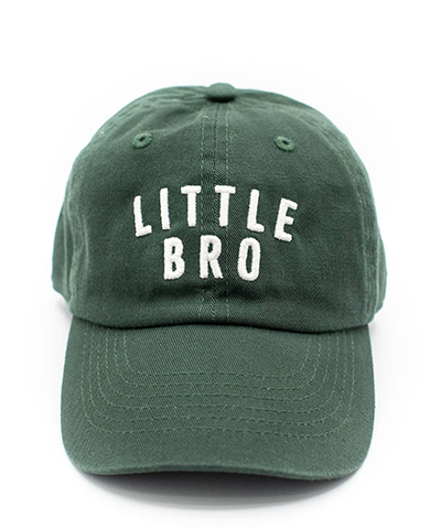 Little Bro Hat - Hunter Green
