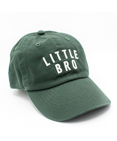 Little Bro Hat - Hunter Green
