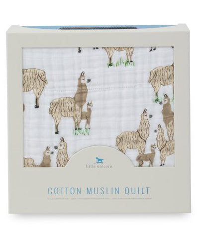 Cotton Quilt - Llama Llama