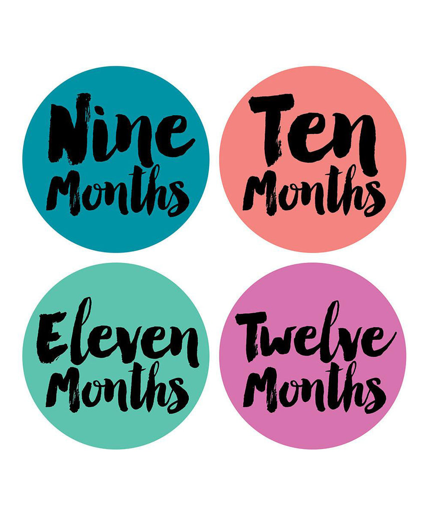 Little Miss Poet Monthly Stickers