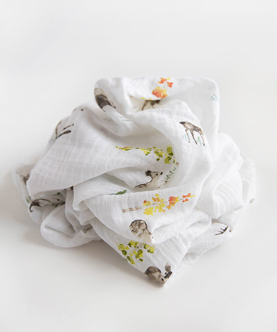 Cotton Muslin Swaddle 3 Pack - Oh Deer