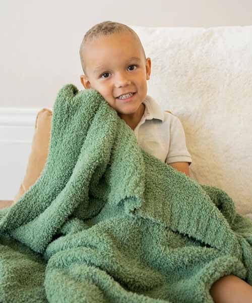 Bamboni Toddler to Teen Blanket - Olive