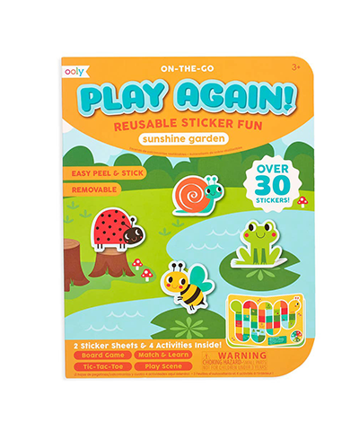 Reusable Sticker Activity Kit - Sunshine Garden