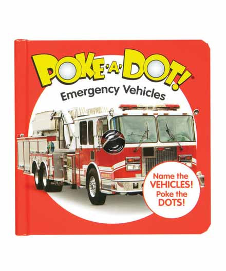 Poke-A-Dot Book: Emergency Vehicles