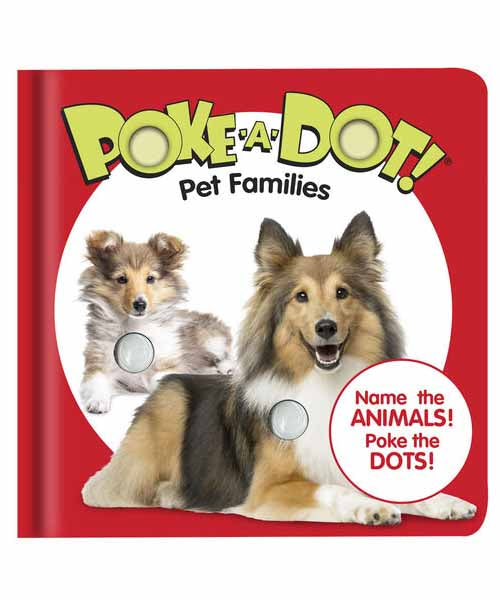 Poke-A-Dot Book: Pet Families