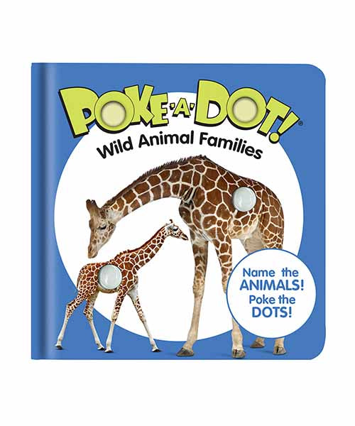 Poke-A-Dot Book: Wild Animal Families