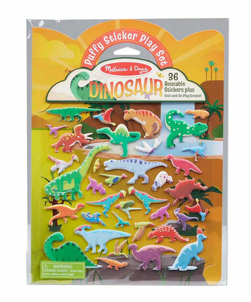 Puffy Sticker Play Set - Dinosaur