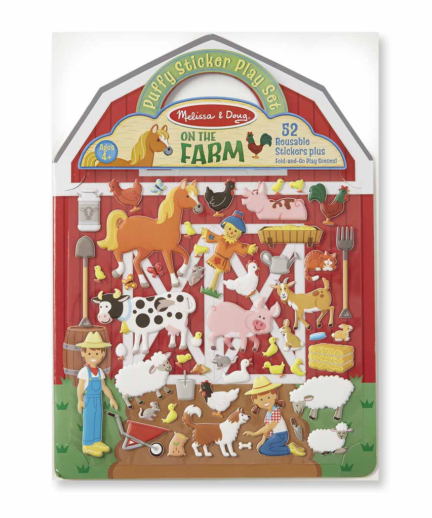 Puffy Sticker Play Set - Farm
