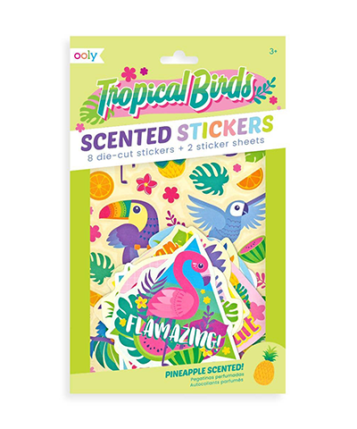 Scented Stickers - Tropical Birds