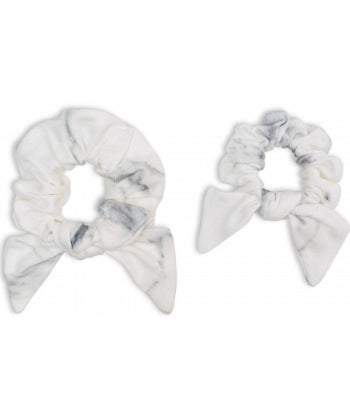 Mommy & Me Scrunchie Set - Marble