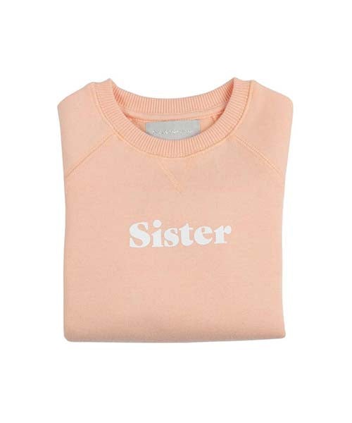 Sister Sweatshirt - Peach