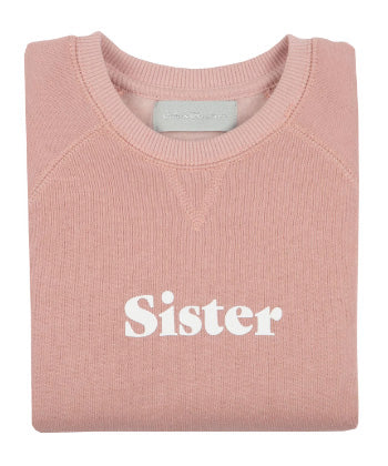 Sister Sweatshirt - Faded Blush