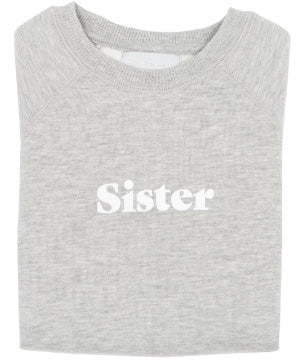 Sister Sweatshirt - Grey Marl
