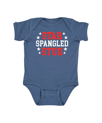 Star Spangled Stud - Onesie
